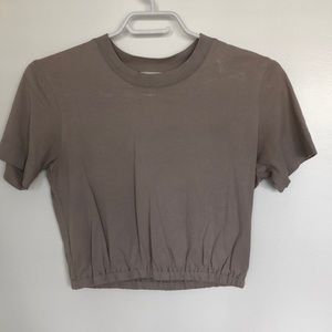Aritzia - Wilfred crop t-shirt